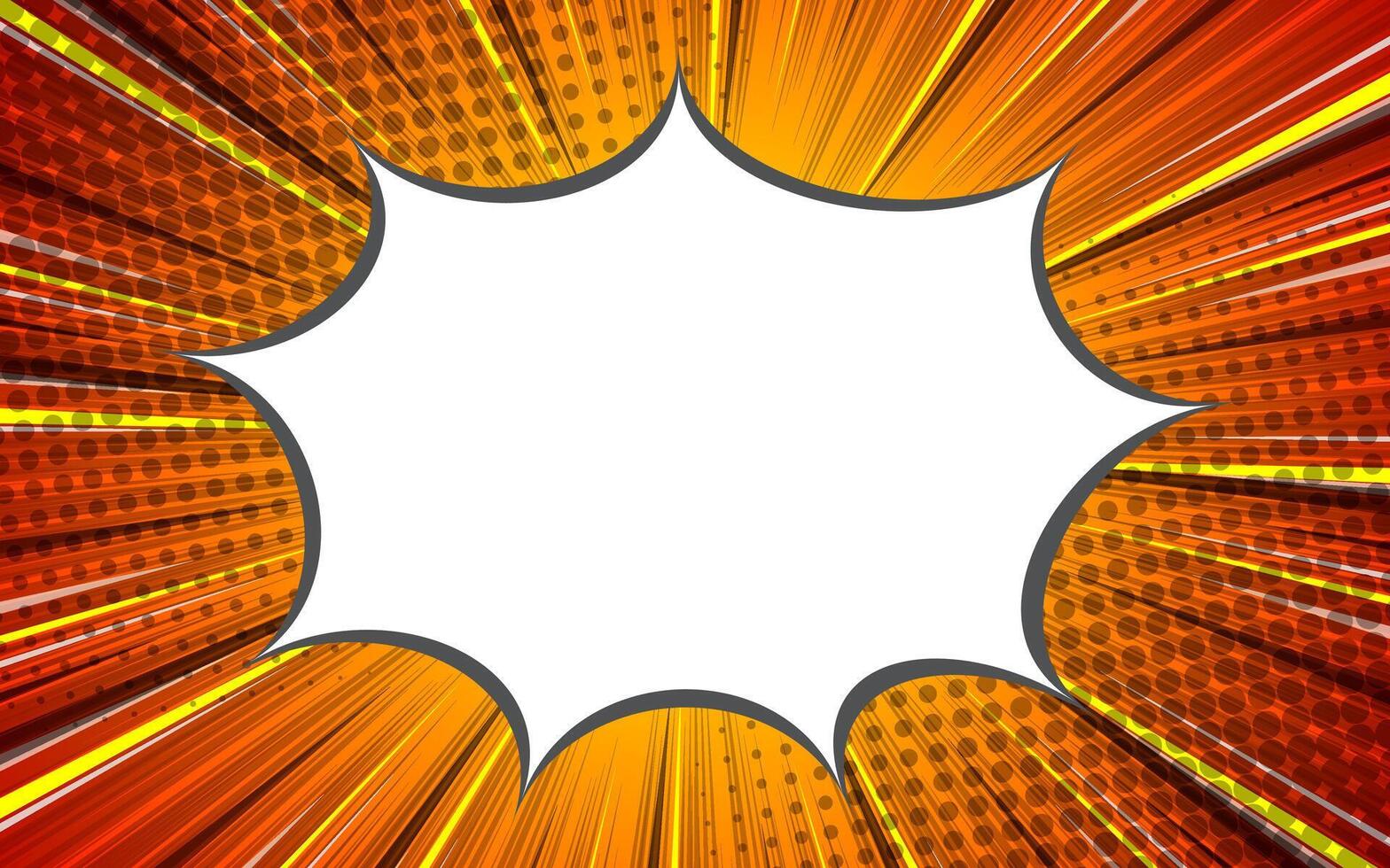 Pop art comic background vector