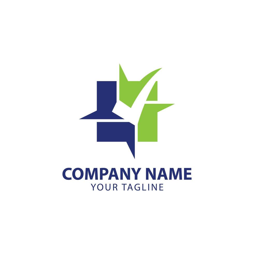 check mark for accounting stock market analytic logo design Tax Accounting Logo design icon vector