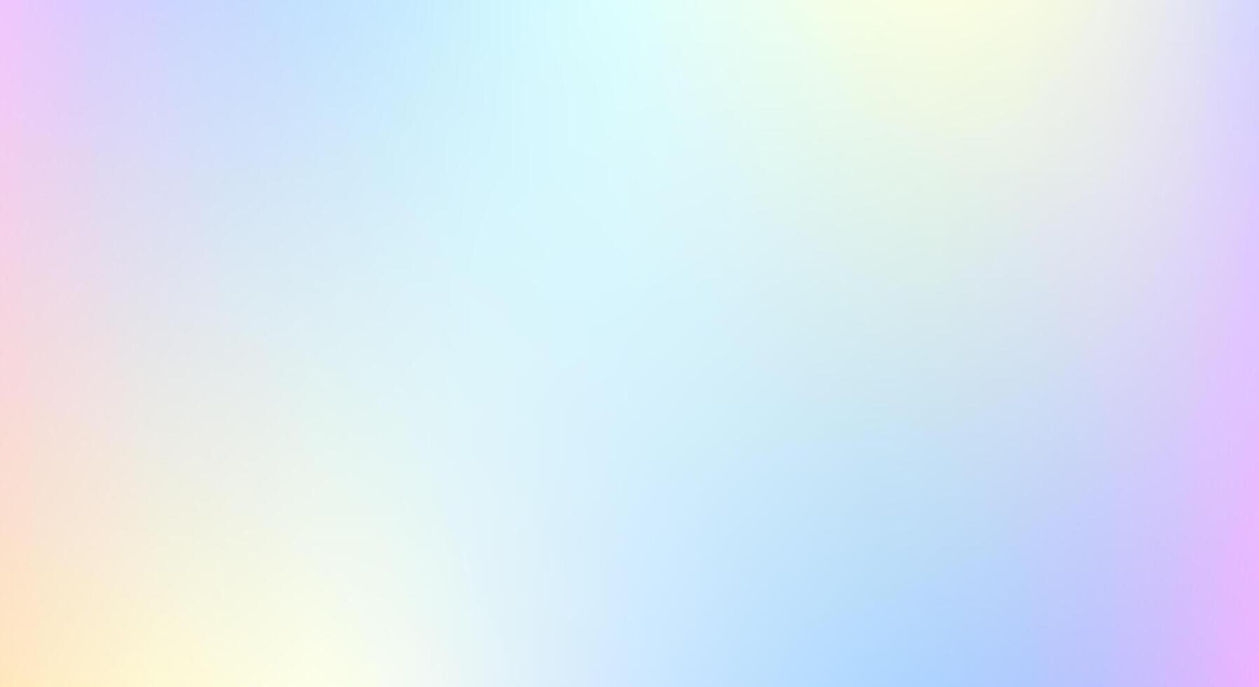 beautiful glowing pastel holographic colorful gradient background vector