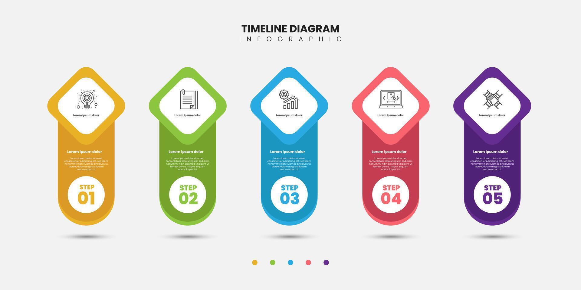 Infographic label design with circle infographic template design and 4 options or steps Can be used for process diagram, presentation vector