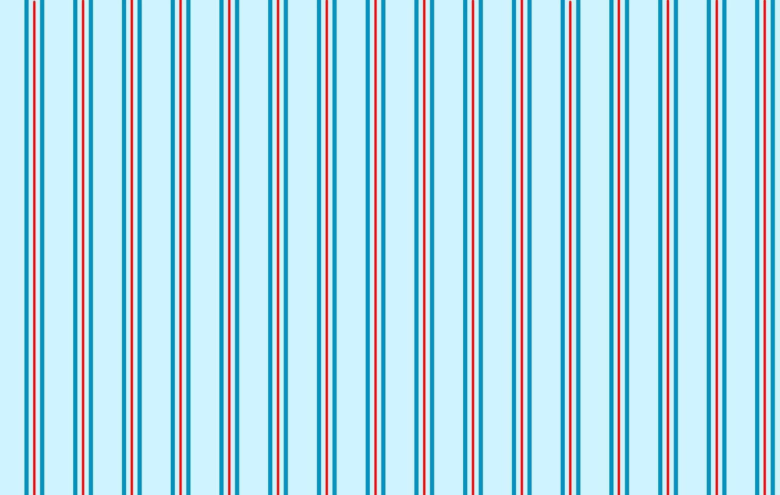 Vertical stripes in dark blue, and red on a light blue background. vector