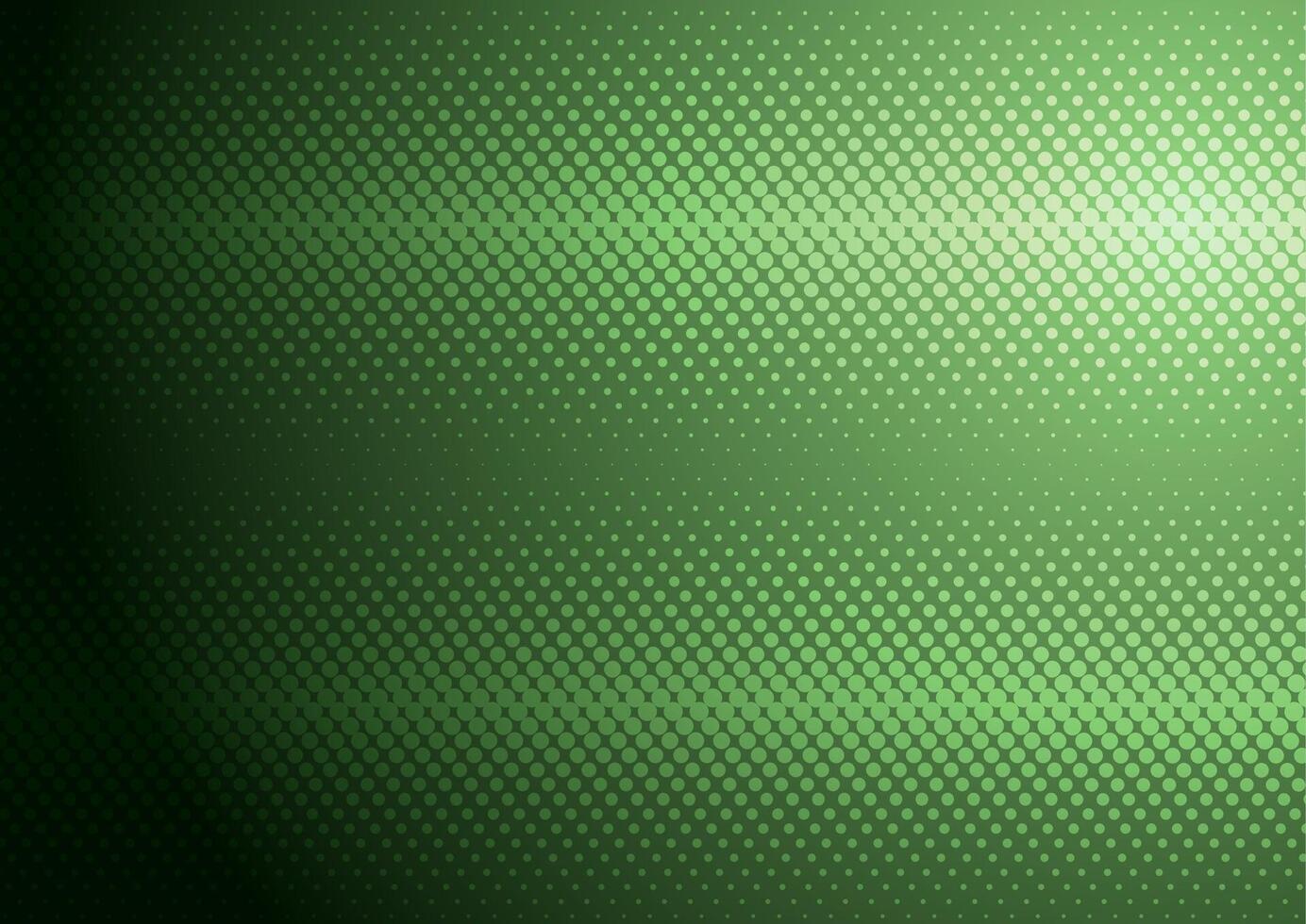 Bright green minimal dotted lines abstract background vector