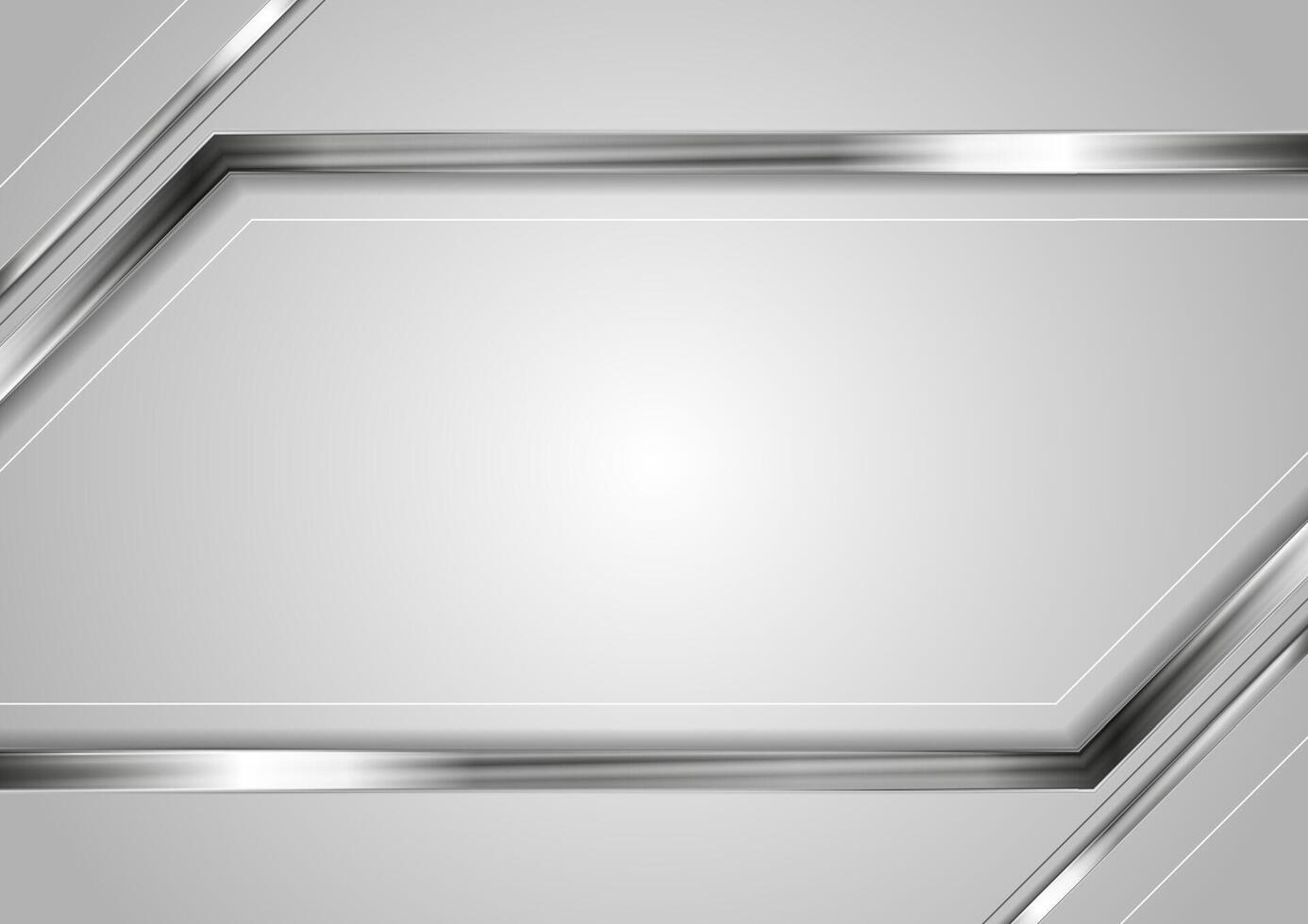 Concept abstract technology metallic background vector