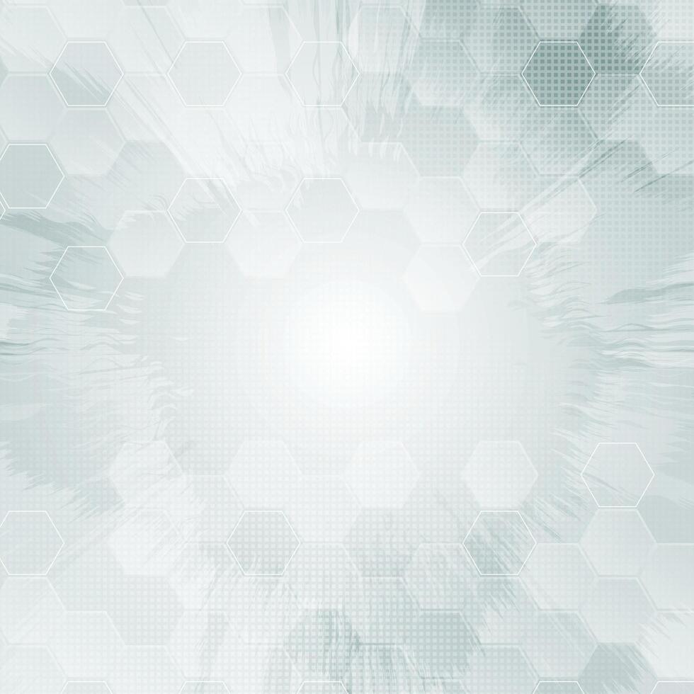 Light grunge tech background vector