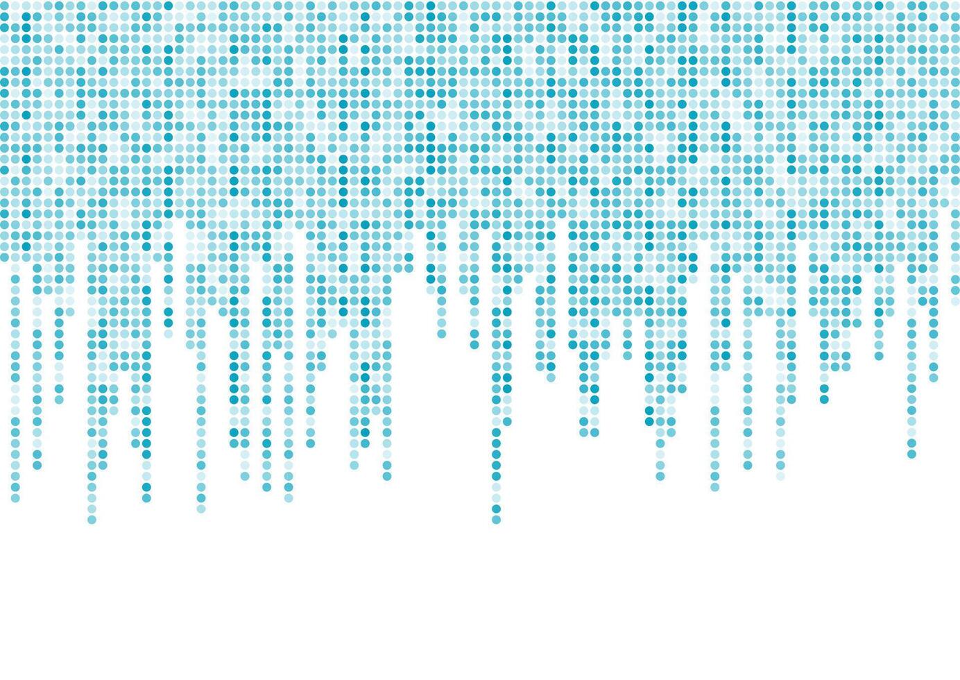 Bright blue minimal dotted mosaic abstract sparkling background vector