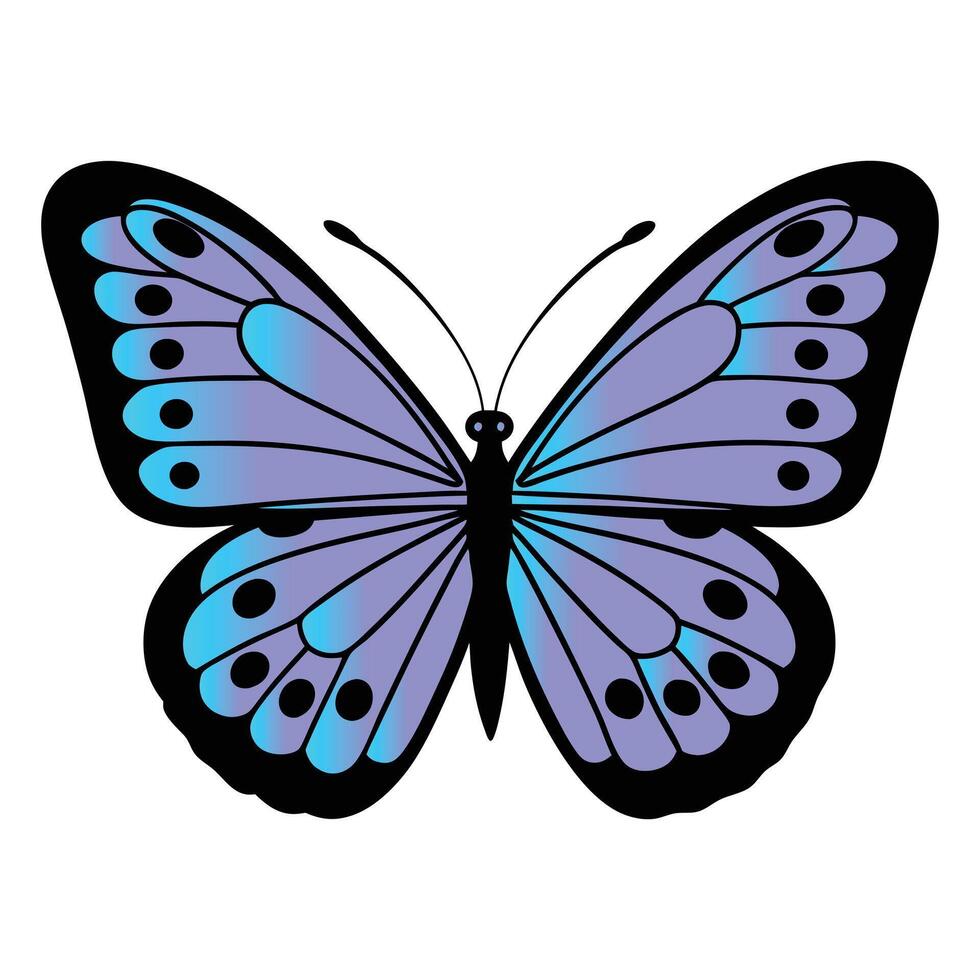 Vibrant Butterfly Illustrations for Creative Projects vector