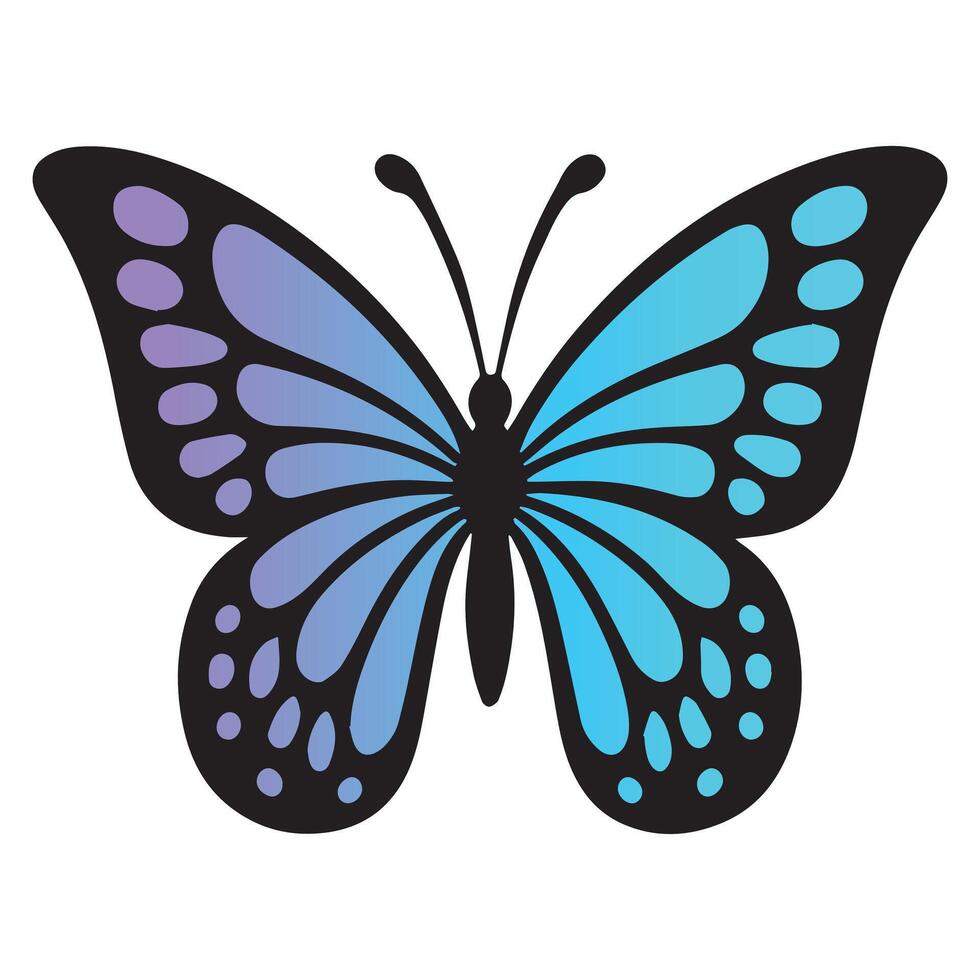 Elegant Butterfly Illustration for Graphic Designers vector