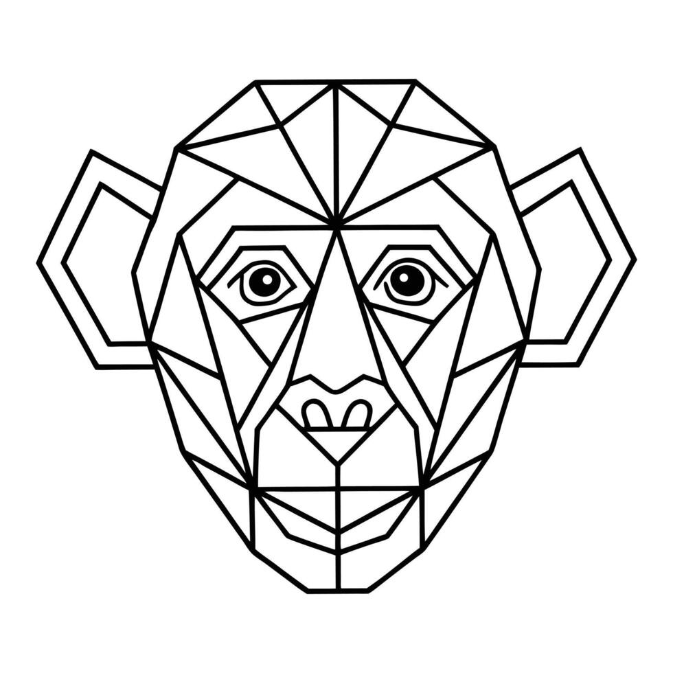 Geometrical Animal Print for Graphic Projects vector