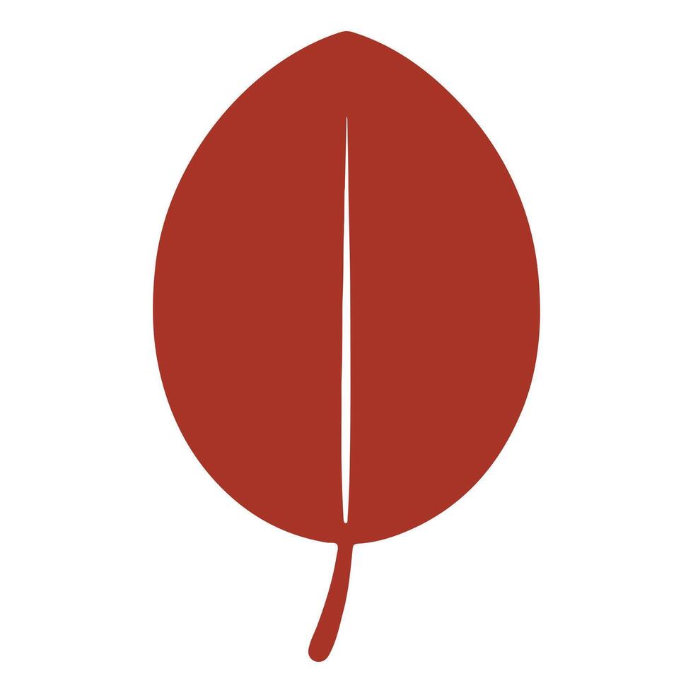 Fall Leaf Illustration Featuring Isolated Autumn Leaves vector