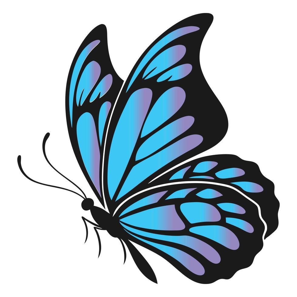 Stunning Butterfly Clipart for Unique Designs vector