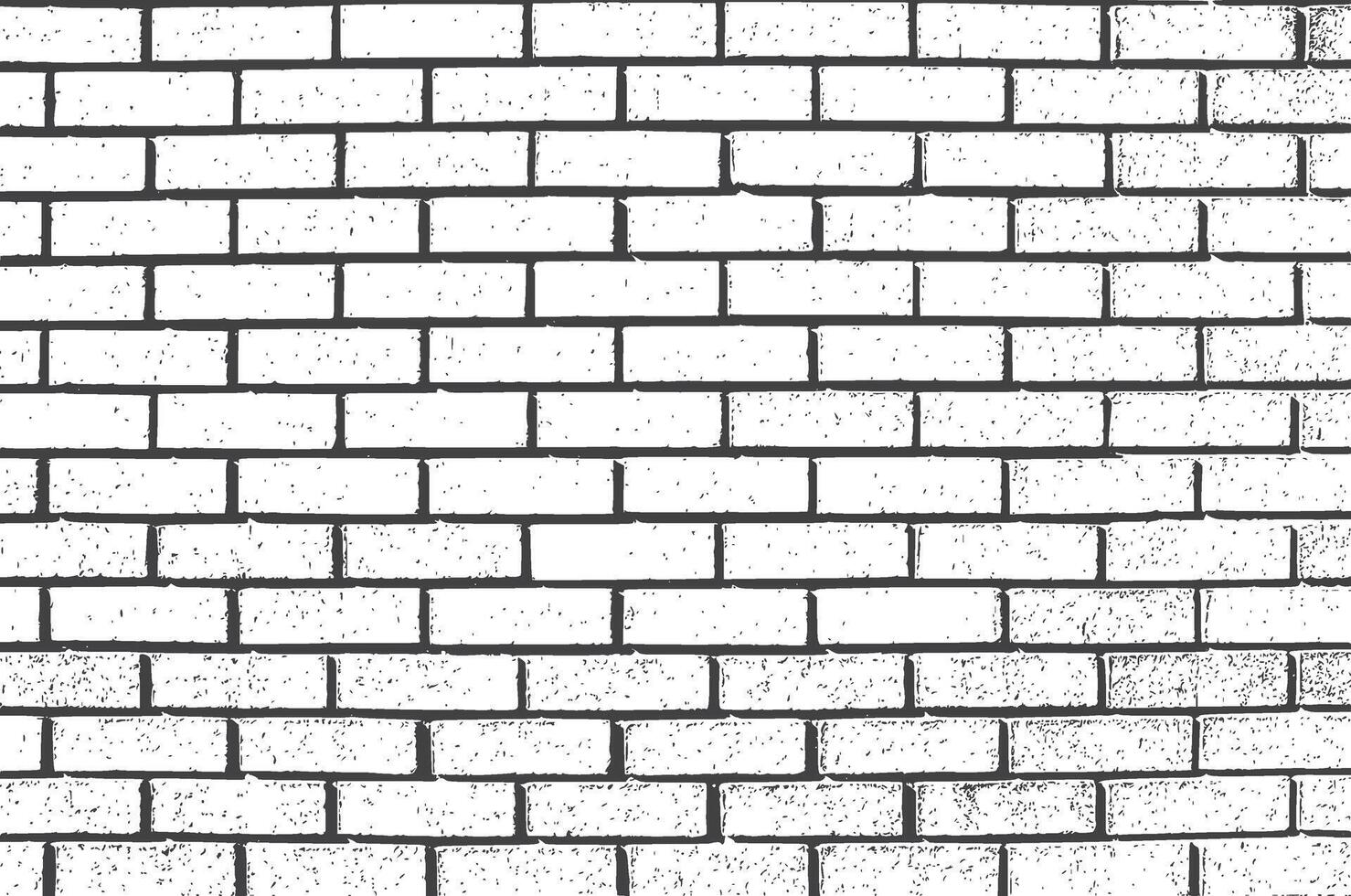 Flat design of wall brick texture illustration vector