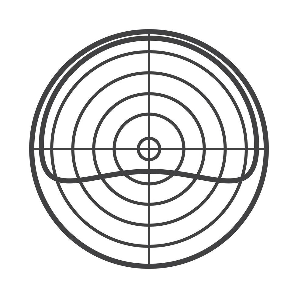 Arrow symbol shows one direction movement only vector