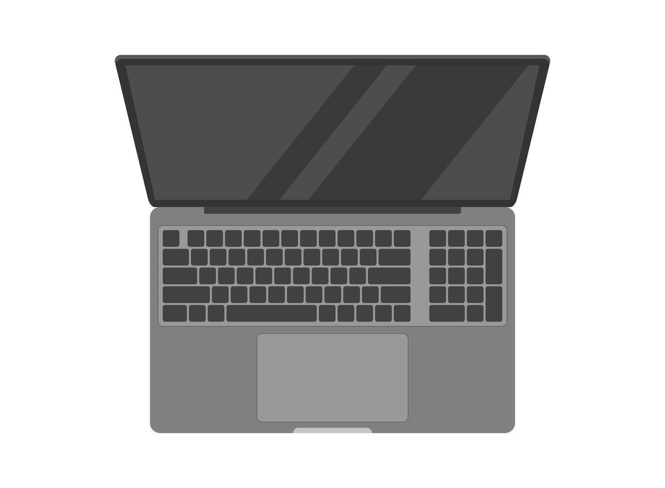 Laptop computer icon illustration design vector