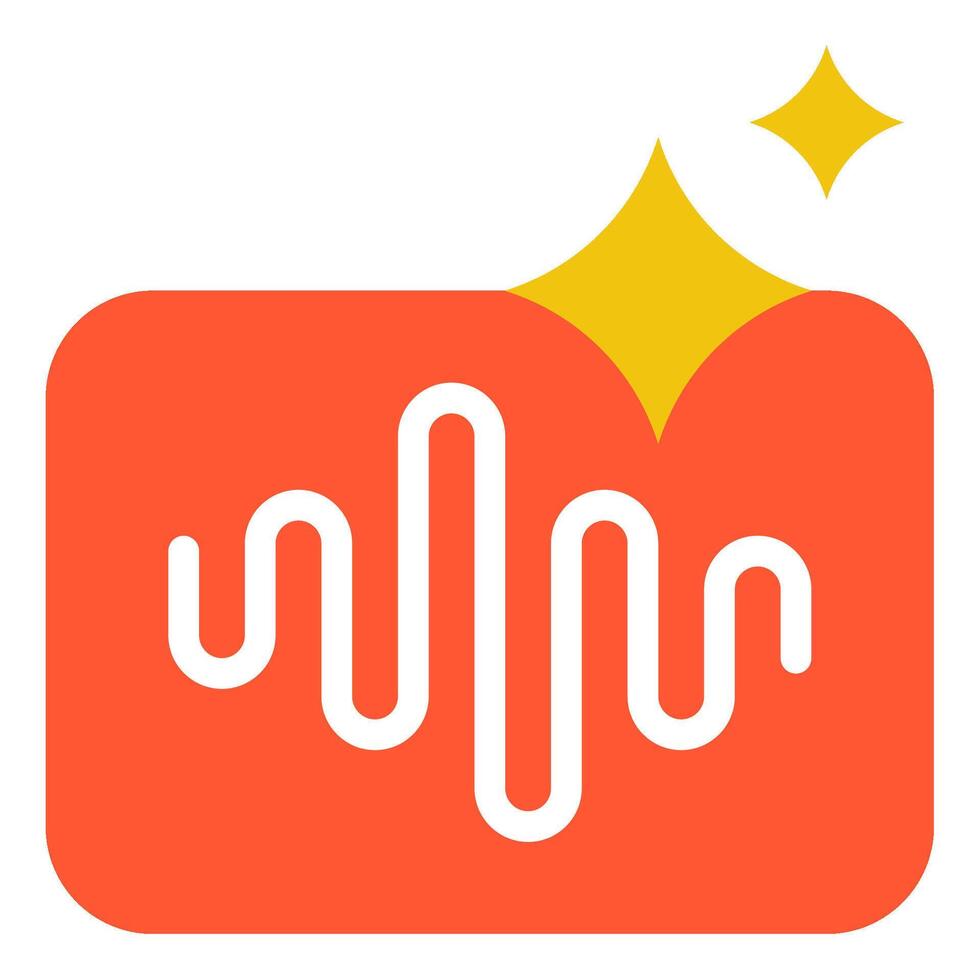 Sound Wave icon, for web, app, infographic, etc vector