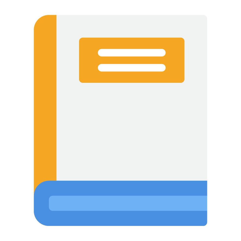 Book icon, for web, app, infographic, etc vector