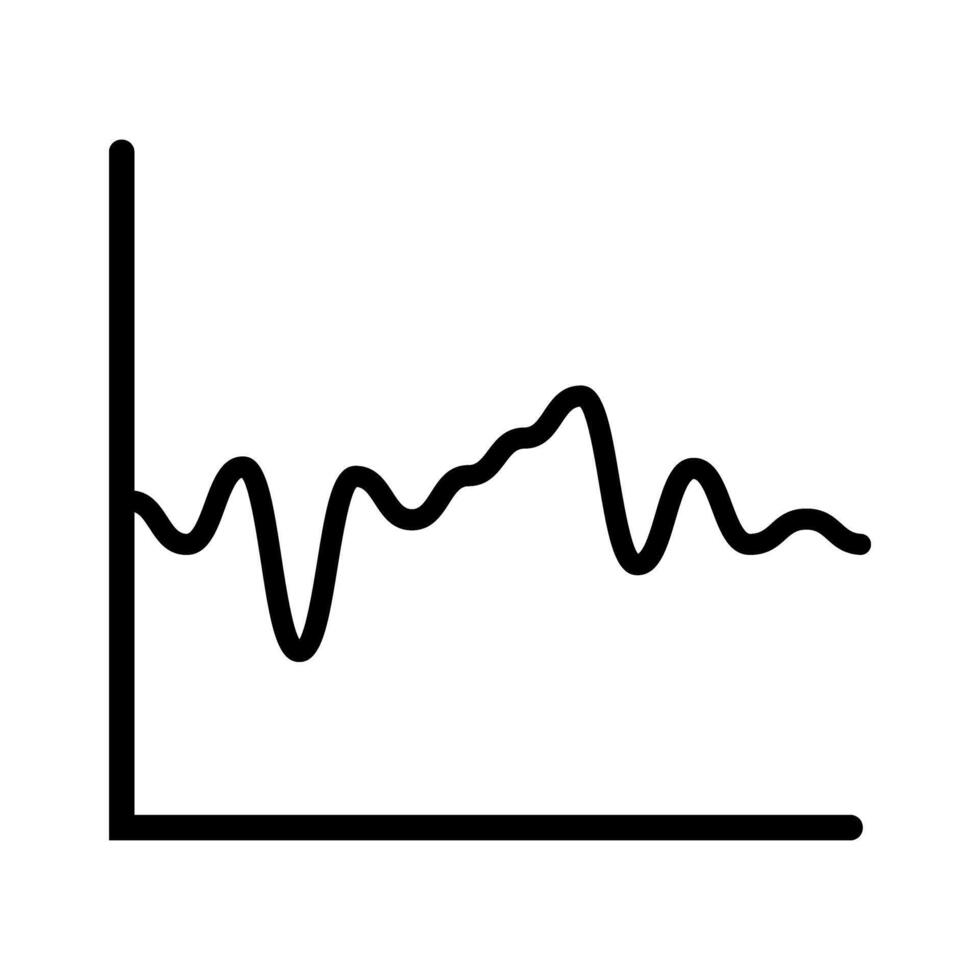 Chart icon . schedule illustration sign. analytics and finance symbol or logo. vector