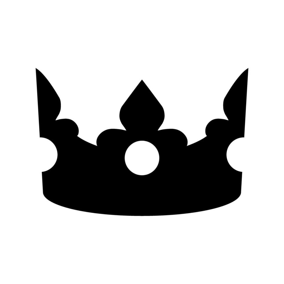 Crown icon in trendy flat style isolated on white background. Crown symbol for your web site design, logo, app, UI. vector