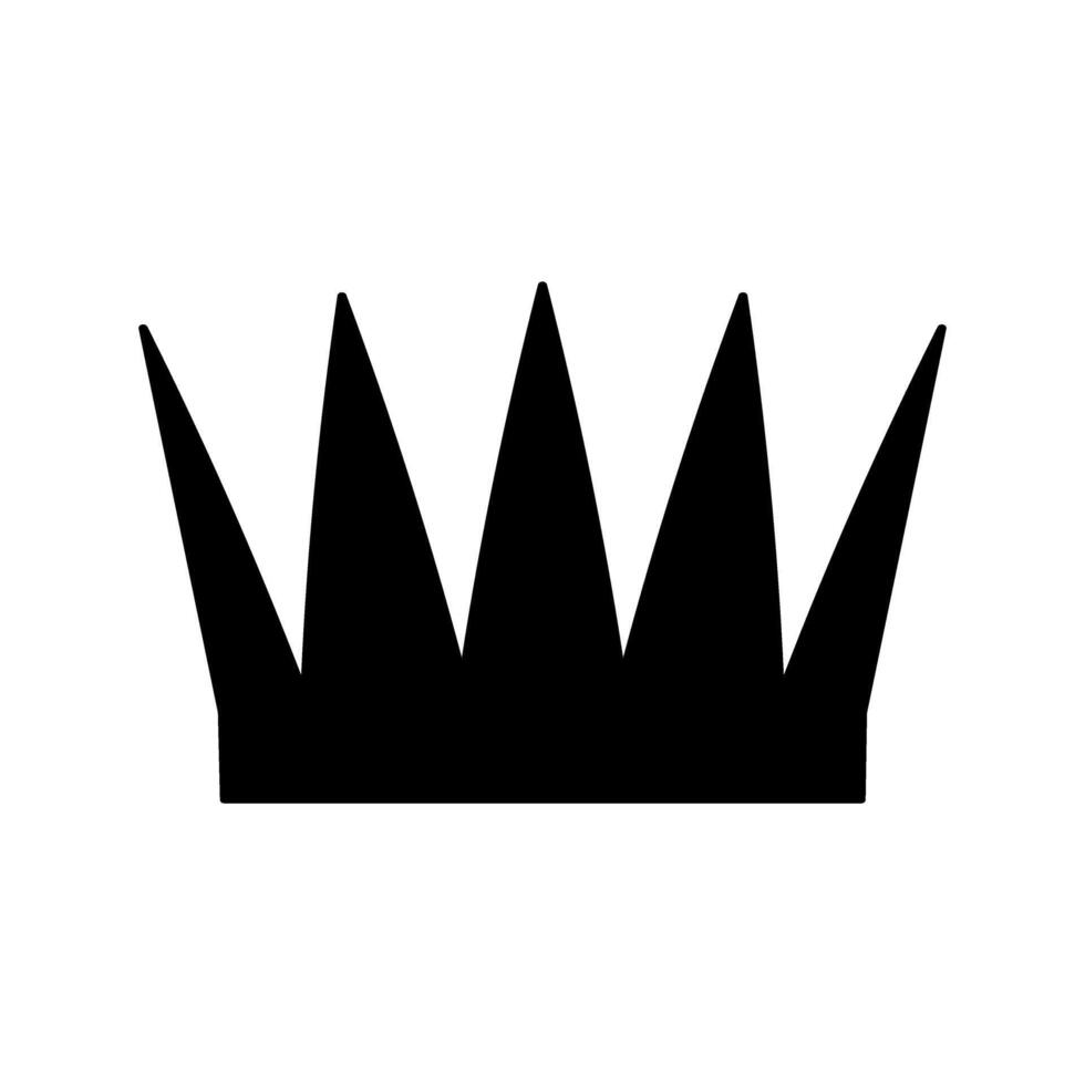 Crown icon. Simple illustration of crown icon for web. vector