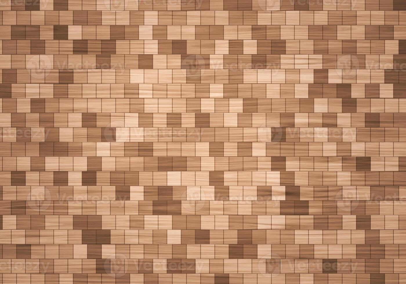 Wood Background formed from Square blocks photo