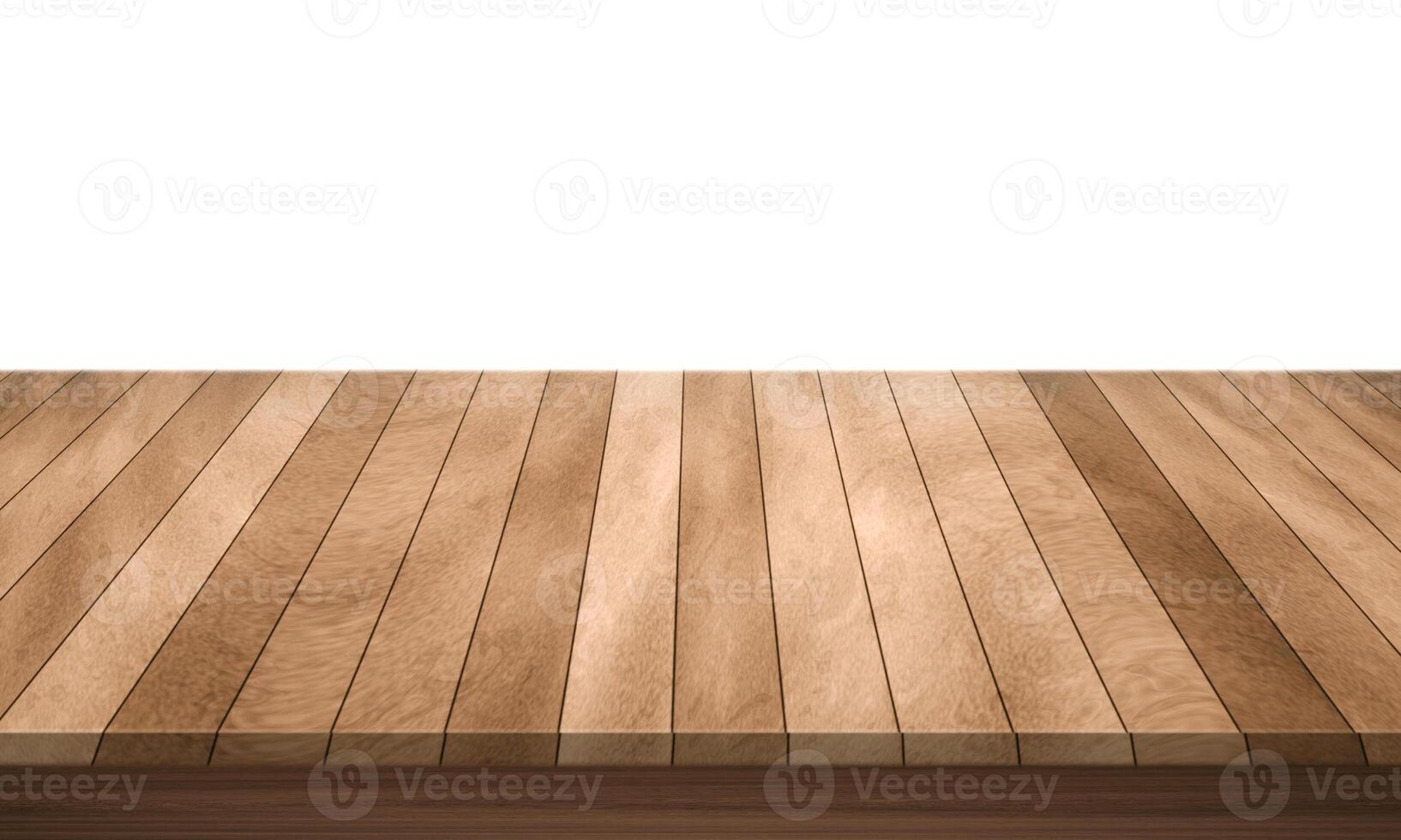 View of wood or wooden table top corner Isolated on white background21 photo