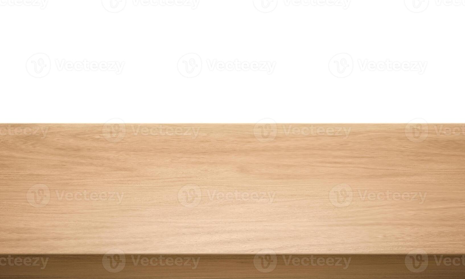 View of wood or wooden table top corner Isolated on white background13 photo