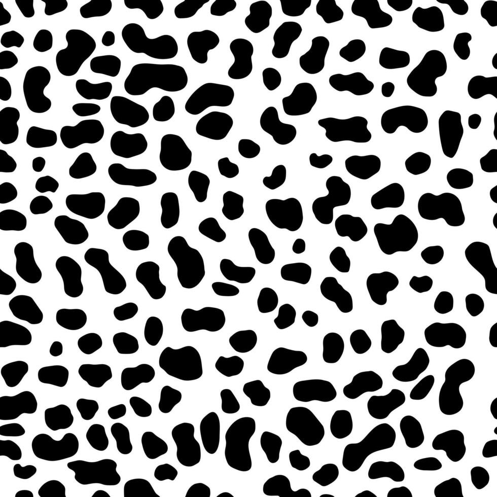 Black Leopard skin print pattern animal for printing, cutting, home decorate and more decorate. vector