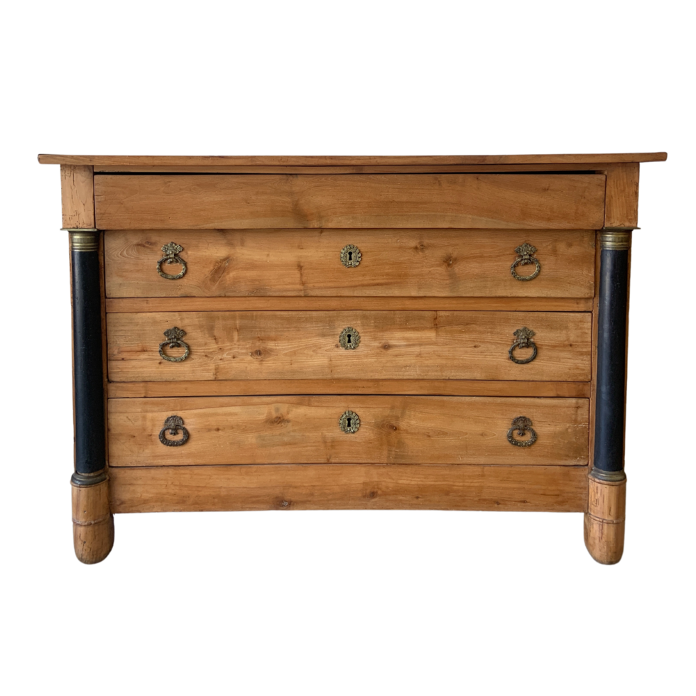 Bleached Column Commode png