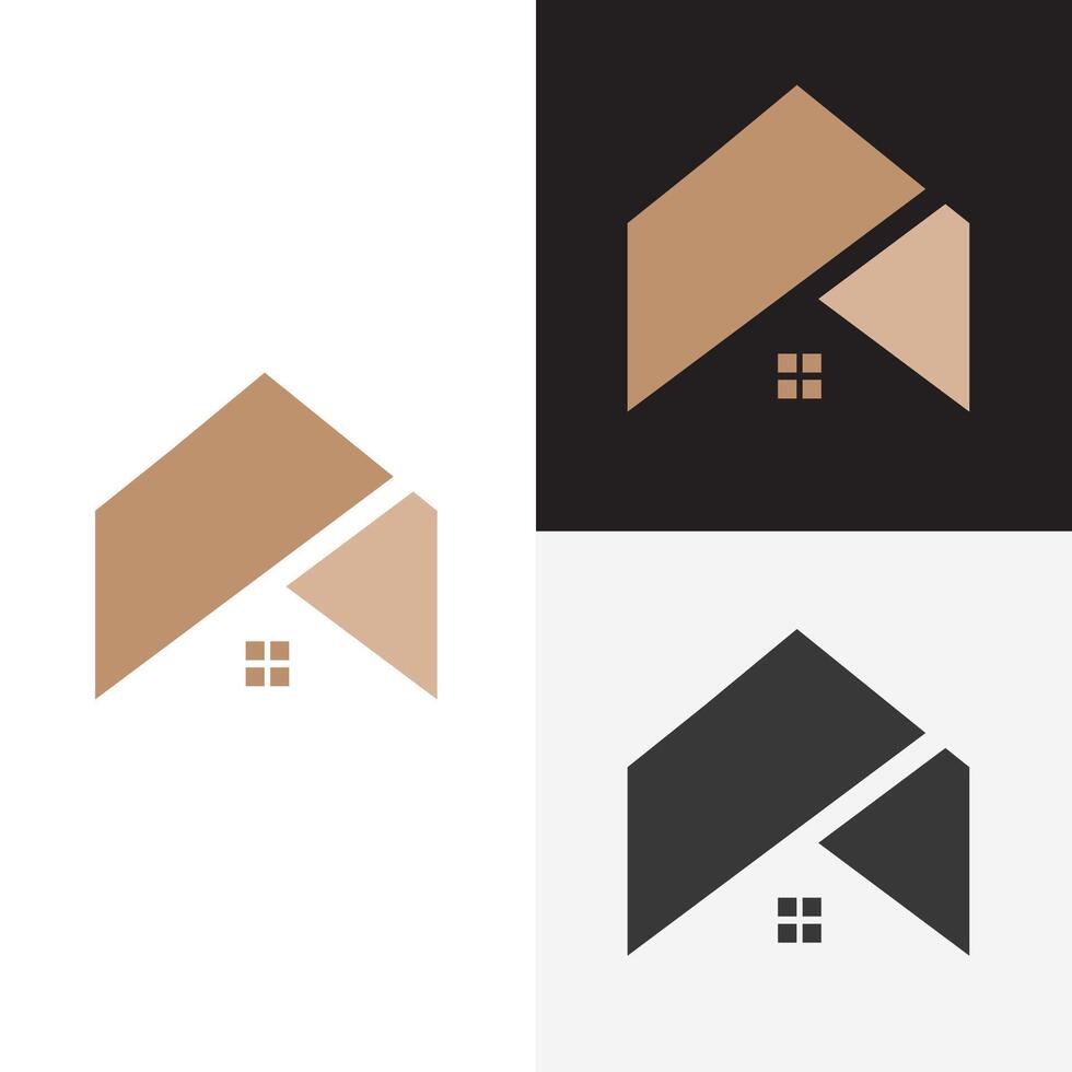 Simple Home Or house Logo Design vector