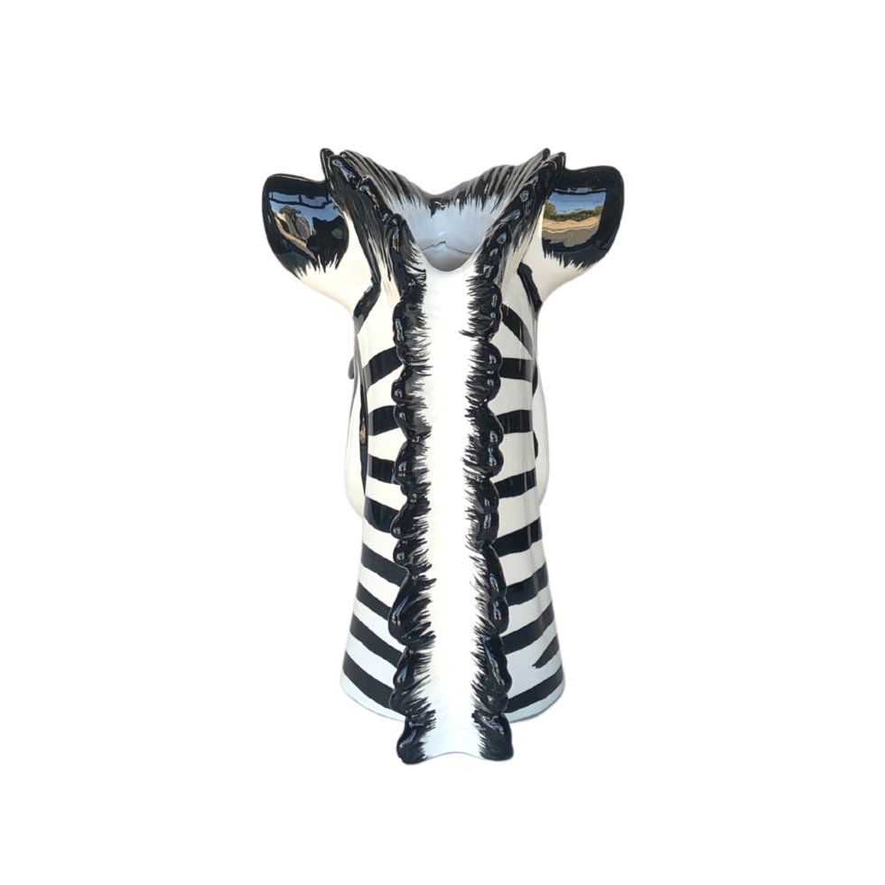 Ceramic Zebra Head Back png