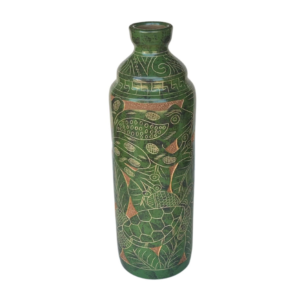 Terracotta Frog Vase png