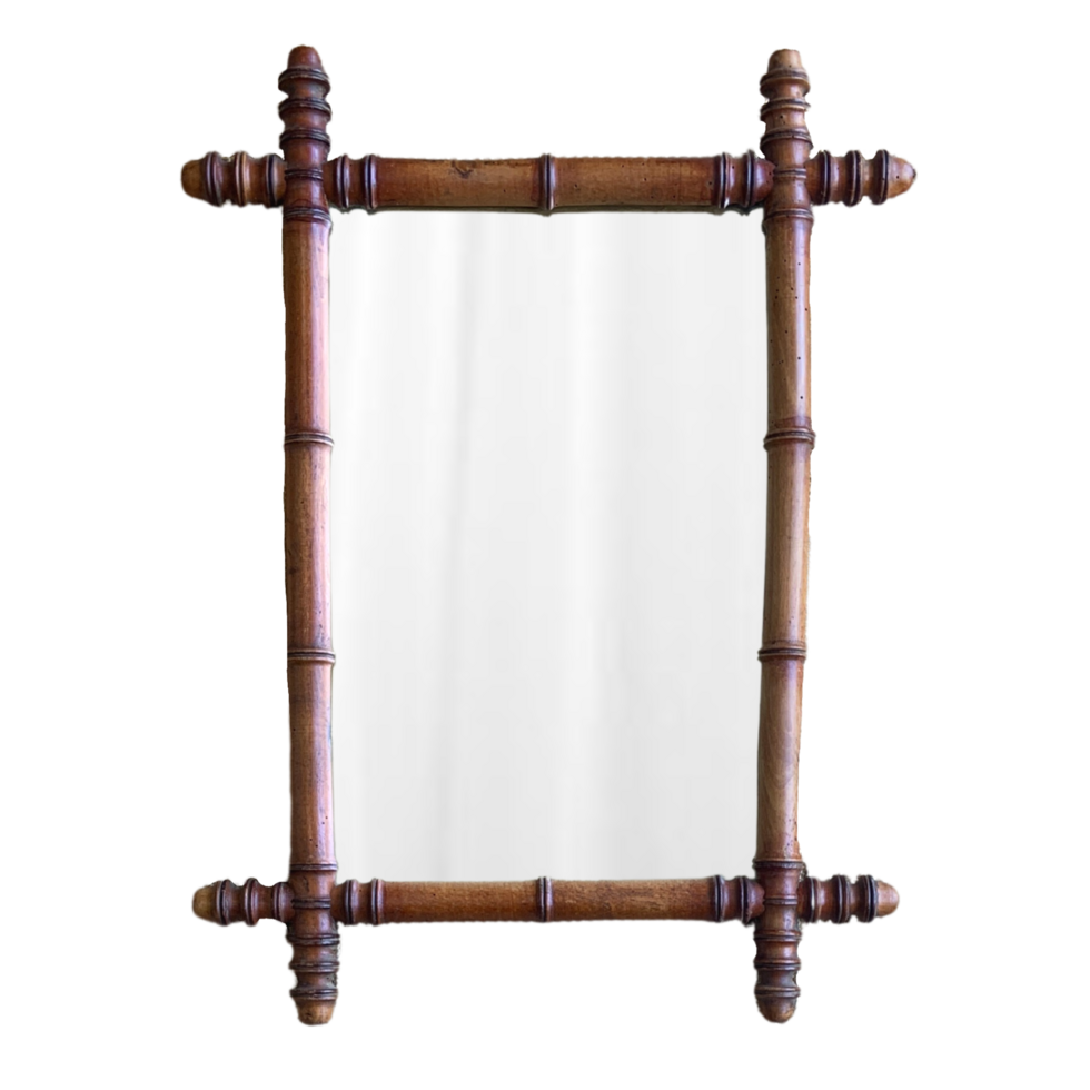 Vintage Bamboo Mirrir Cutout png
