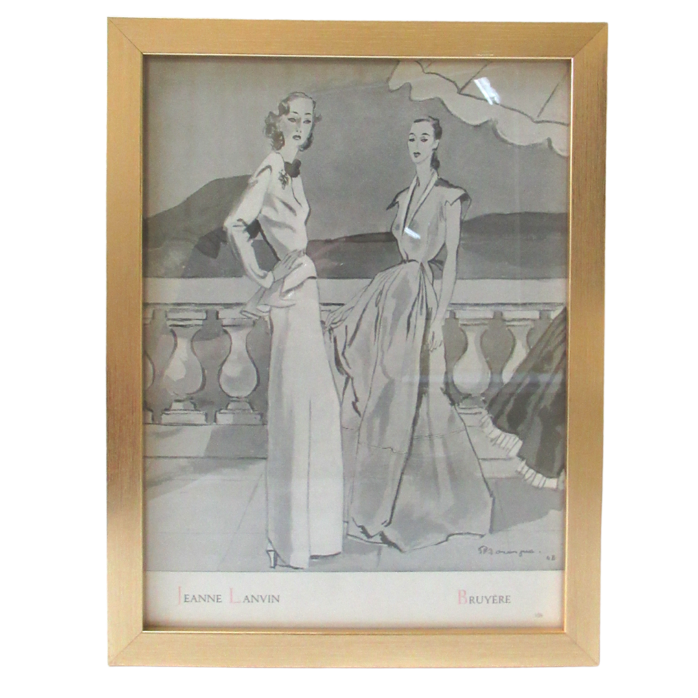 Old French Ad Art png