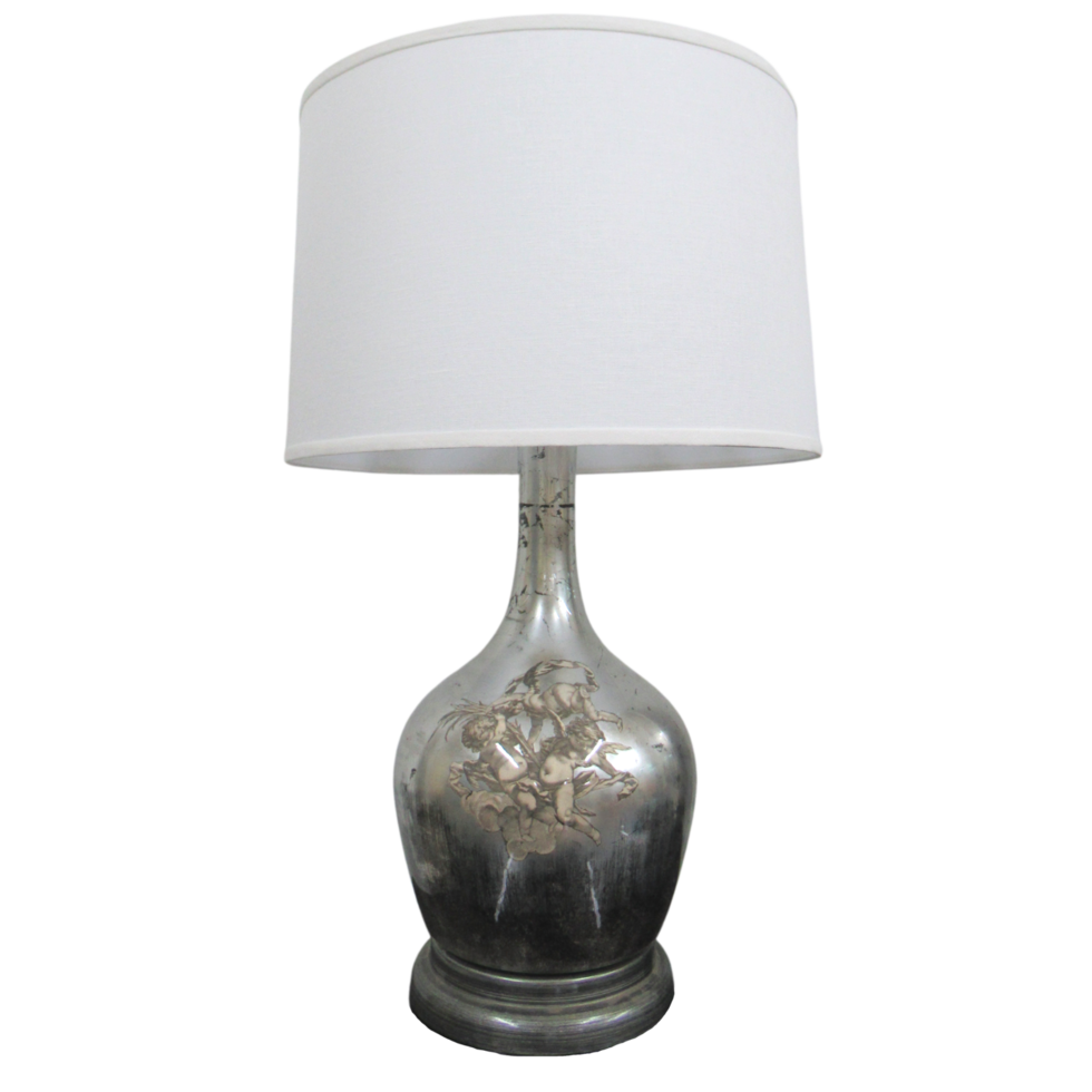 Mercury Glass Lamp png
