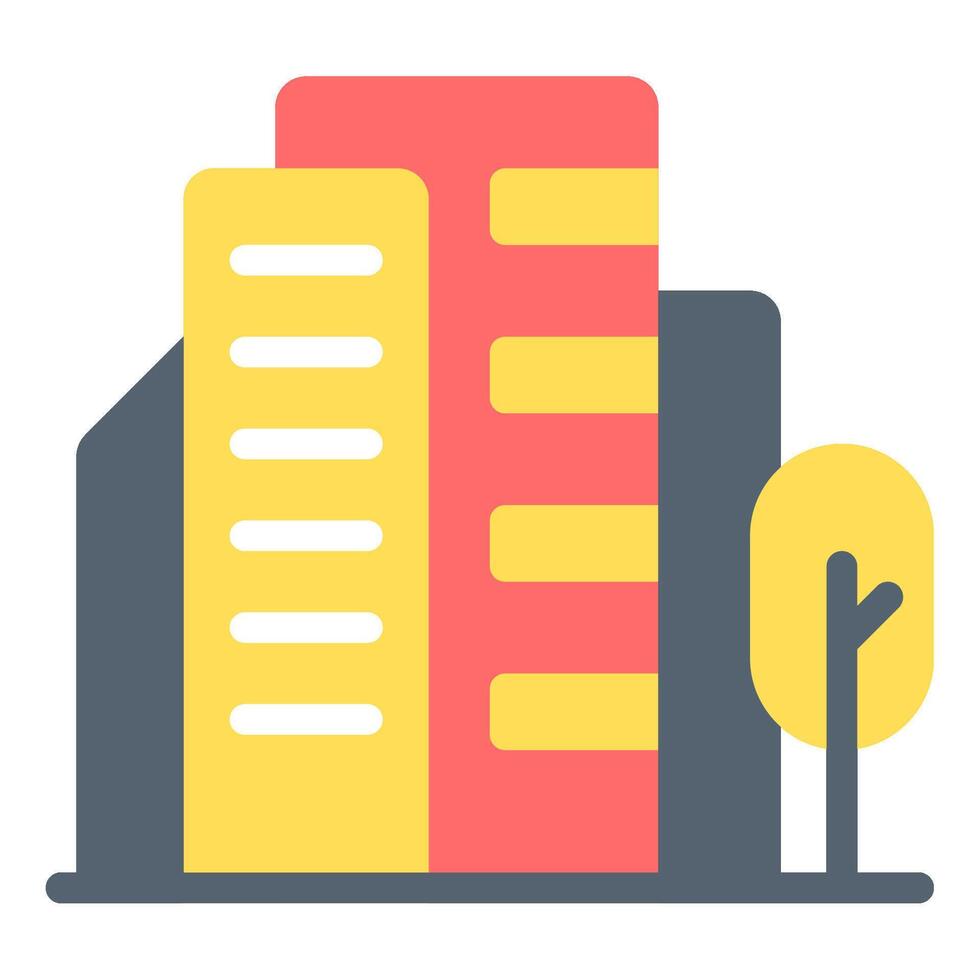 Cityscape icon, for web, app, infographic, etc vector