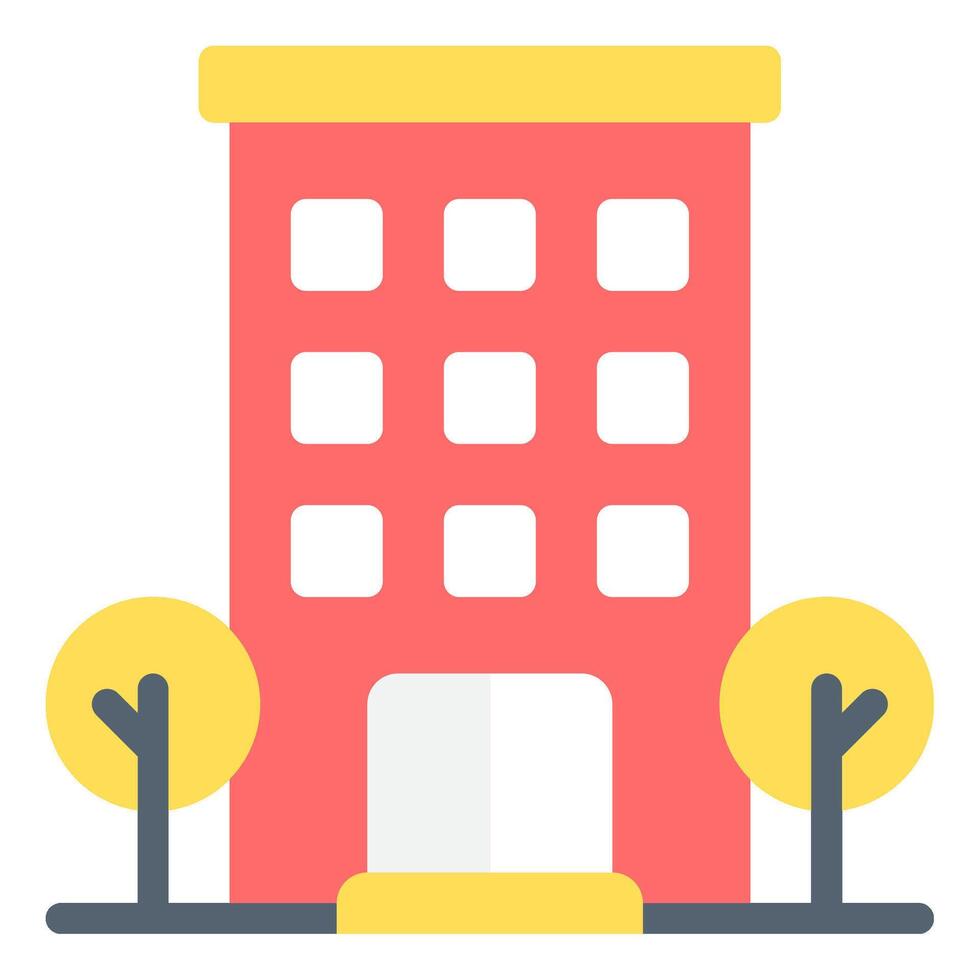 Hotel icon, for web, app, infographic, etc vector