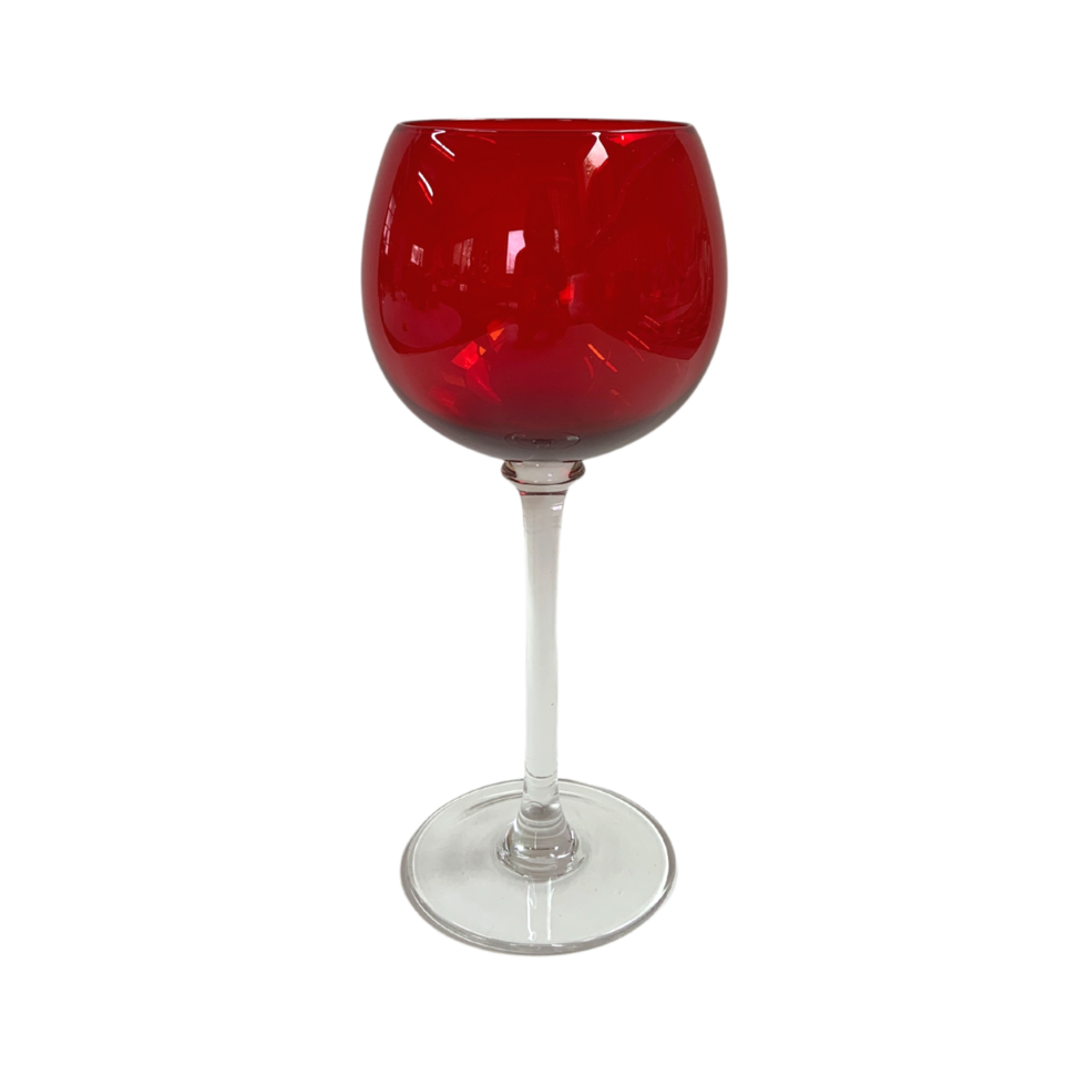 Single Red Balloon Glass png