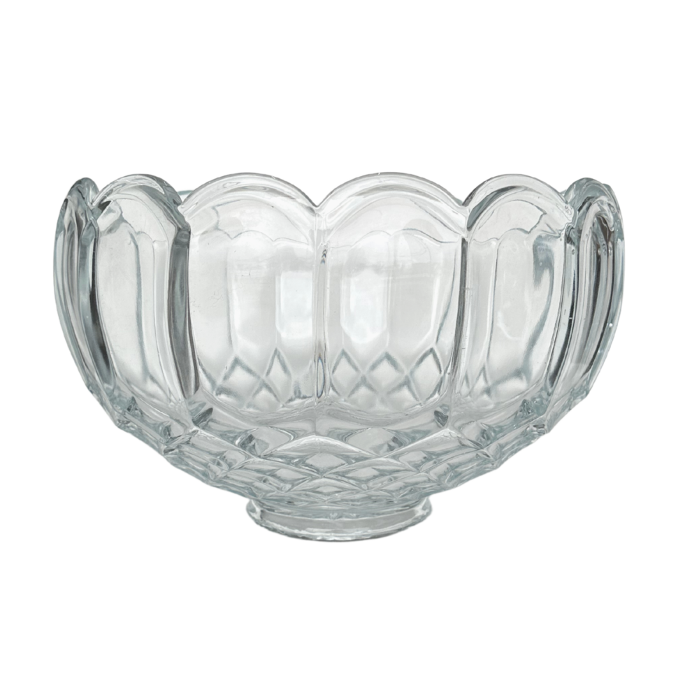 Scallop Edge Punch Bowl png