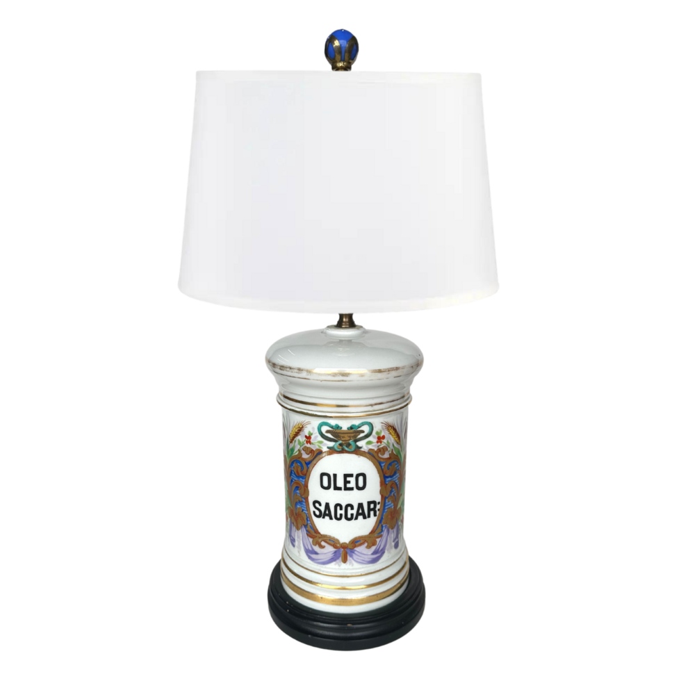 Oleo Ceramic Lamp With Shade png