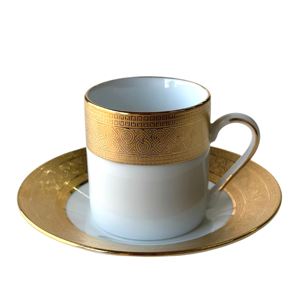 Single Gold Demitasse Cup png