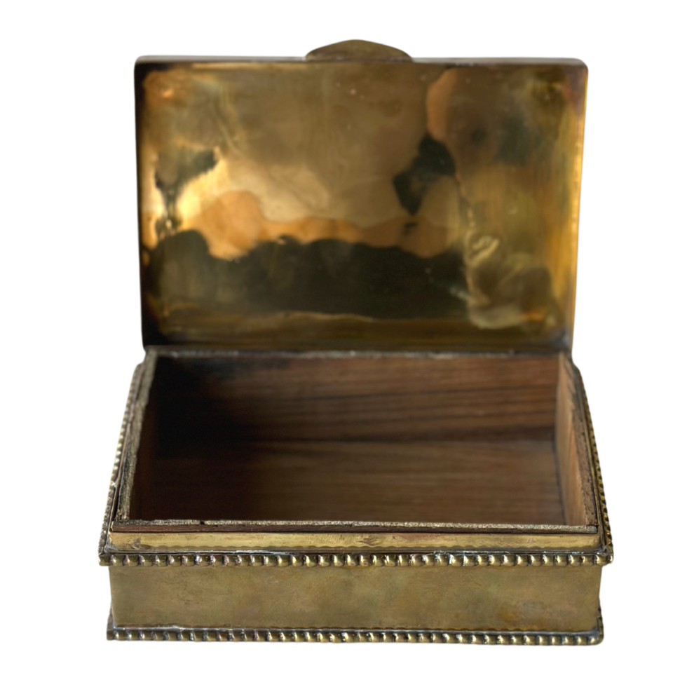 Brass Shell Box Open png