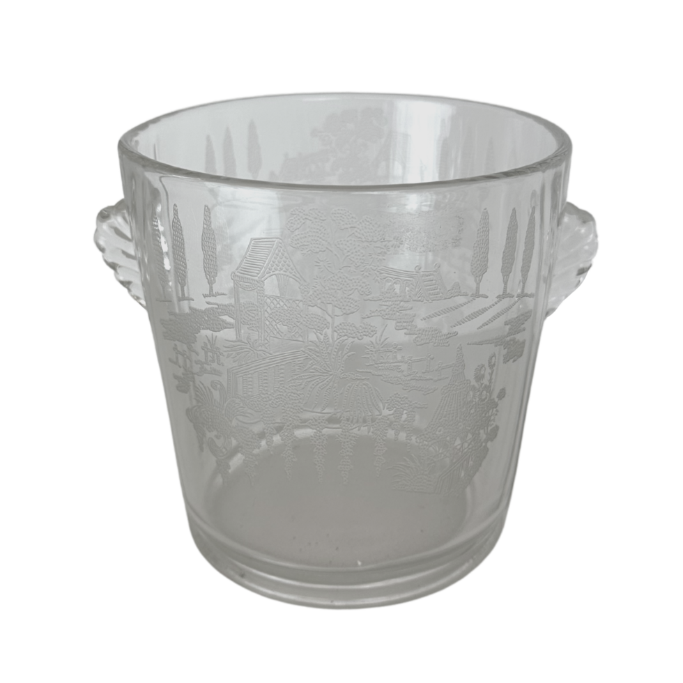 Glass Ice Bucket png