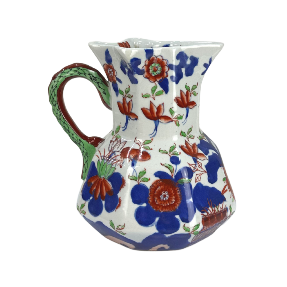 Imported Ironstone Hydra Style Pitcher png