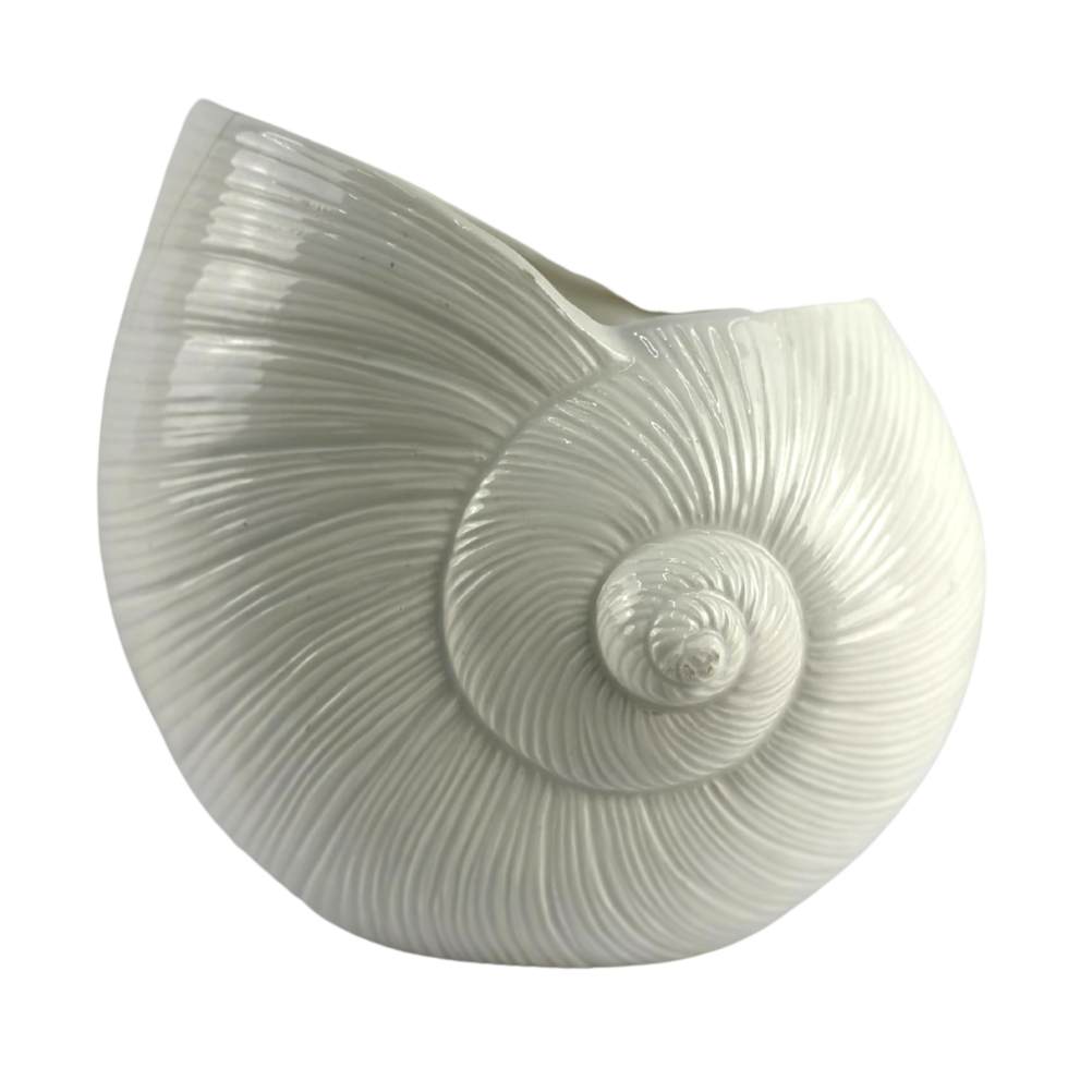 Ceramic Shell Planter Front png