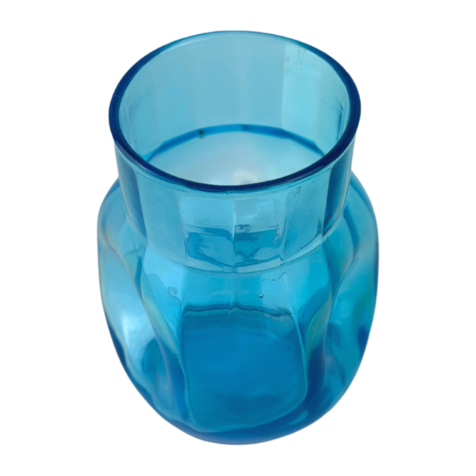 Blue Blenko Vase Angle png