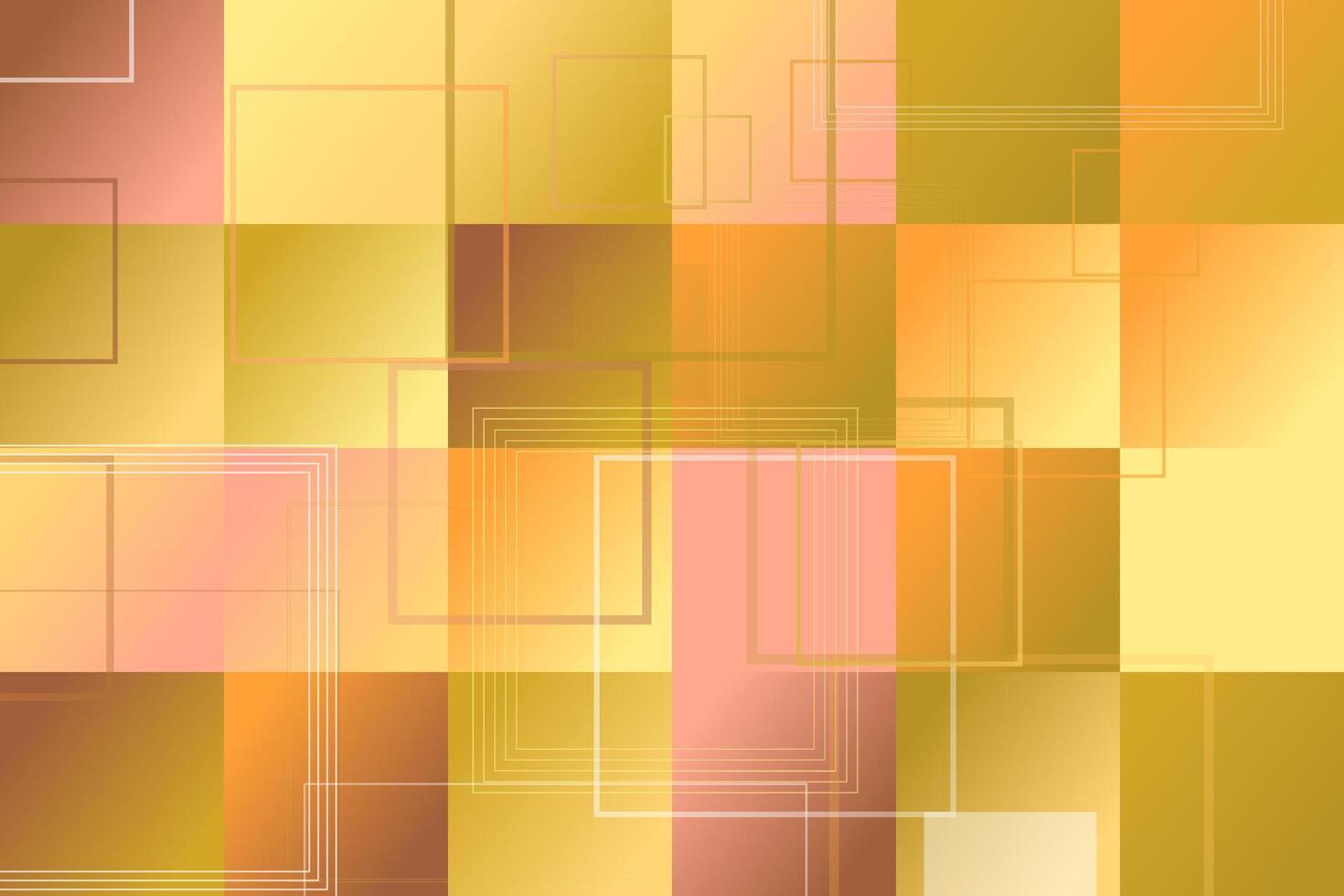 Modern geometrical gradient abstract square landing page background vector