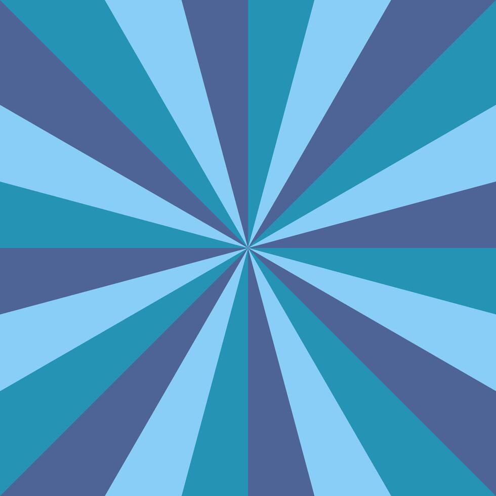 Geometrical cyan starburst background design - abstract light blue illustration vector
