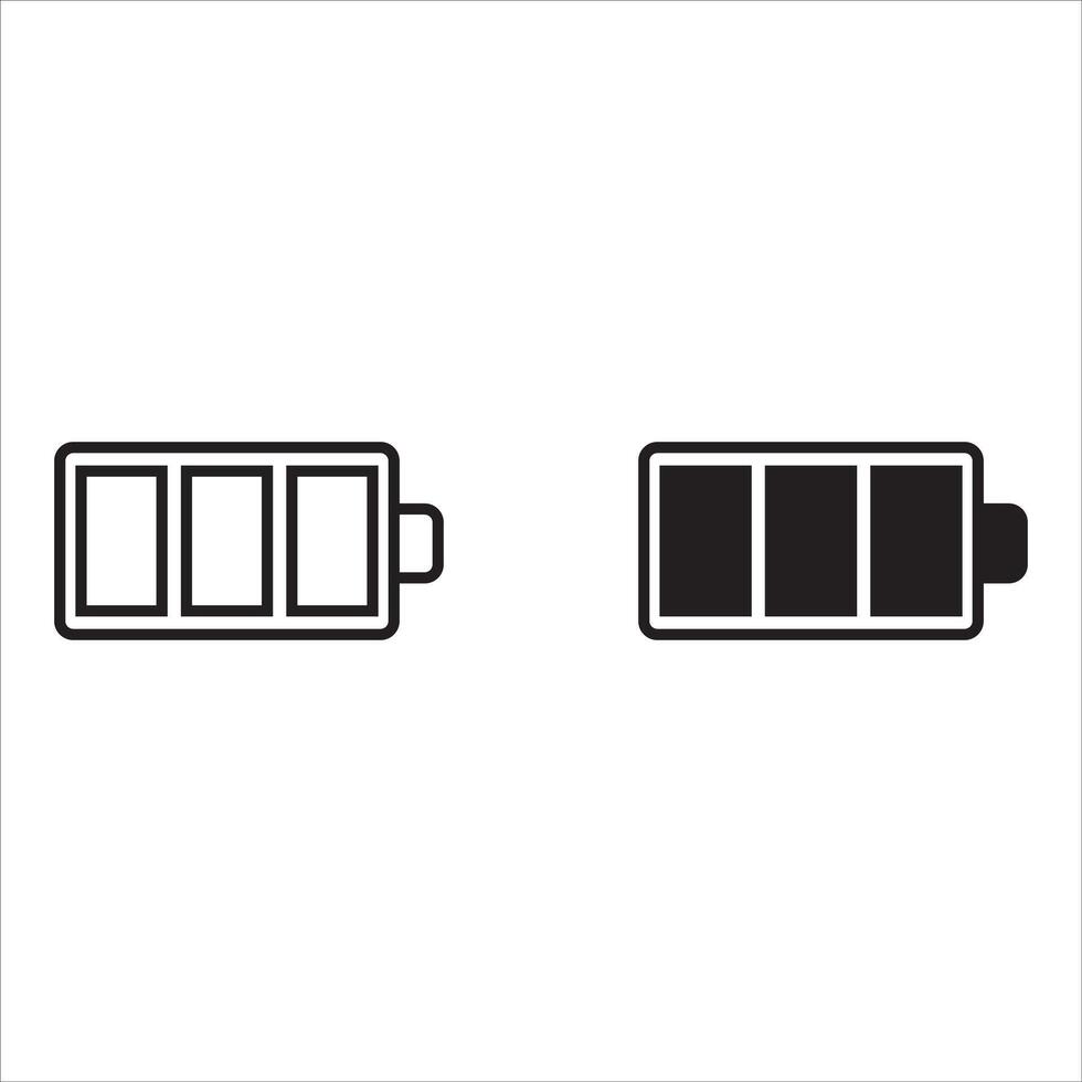 batre icon symbol vector