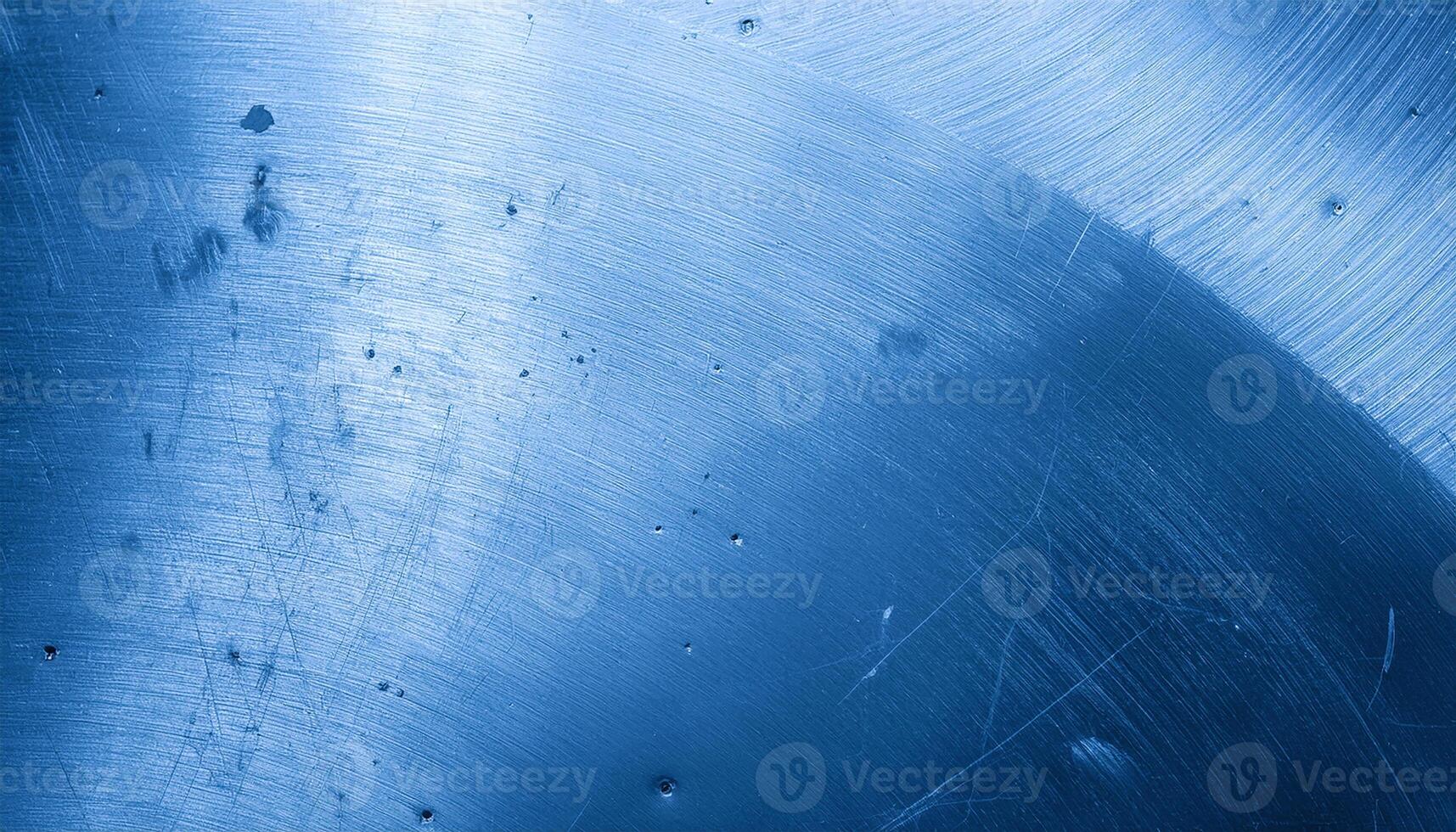 Blue Steel Texture with Scratches photo