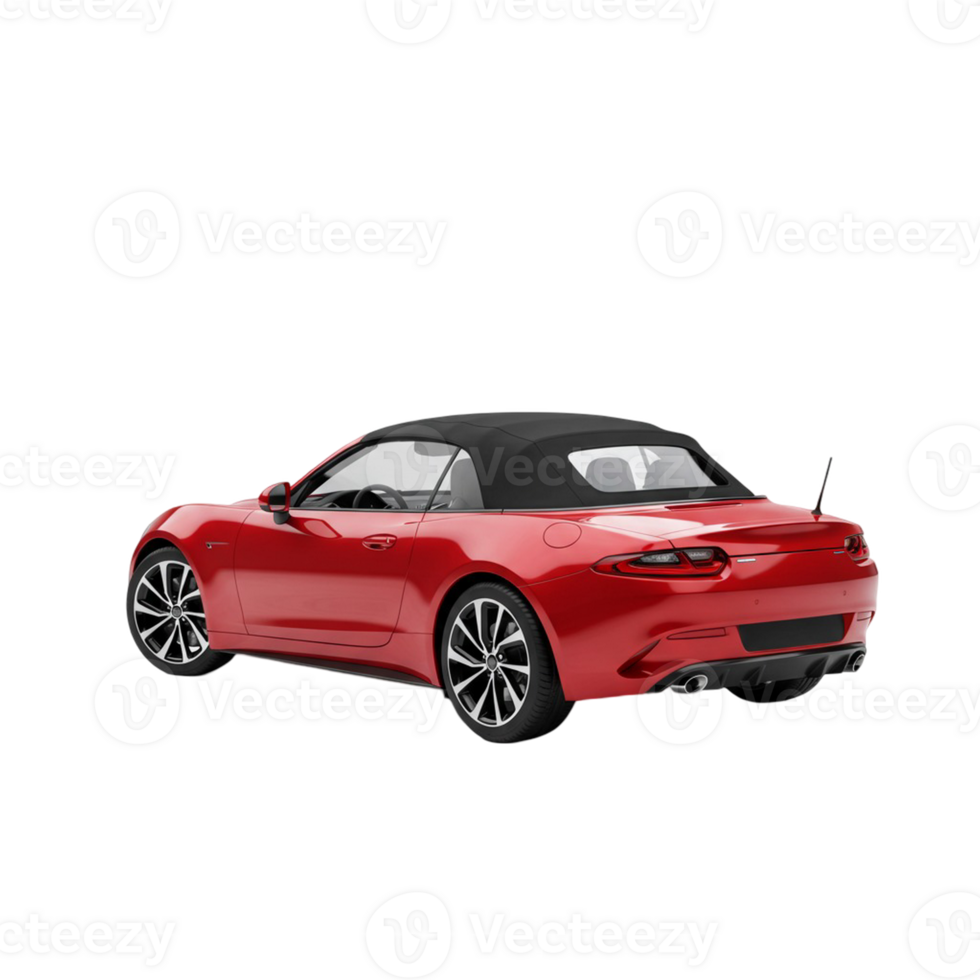 Vehicle floating on a transparent background png