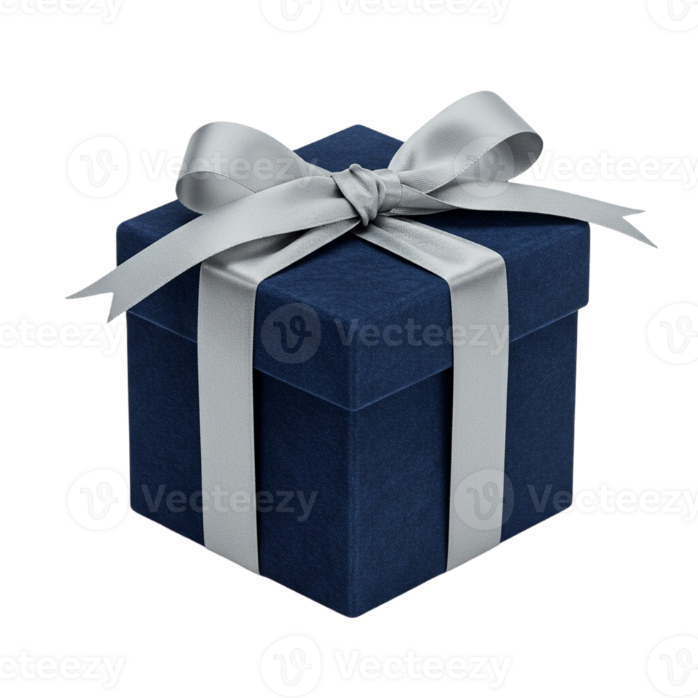 Decorative gift box isolated on clarity png